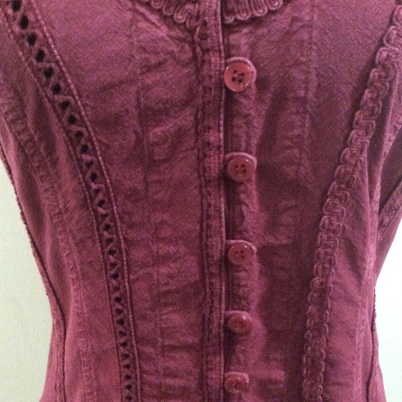 💥SALE💥🇵🇪 Peru Gretty Zueger sleeveless top - Picture 8 of 11